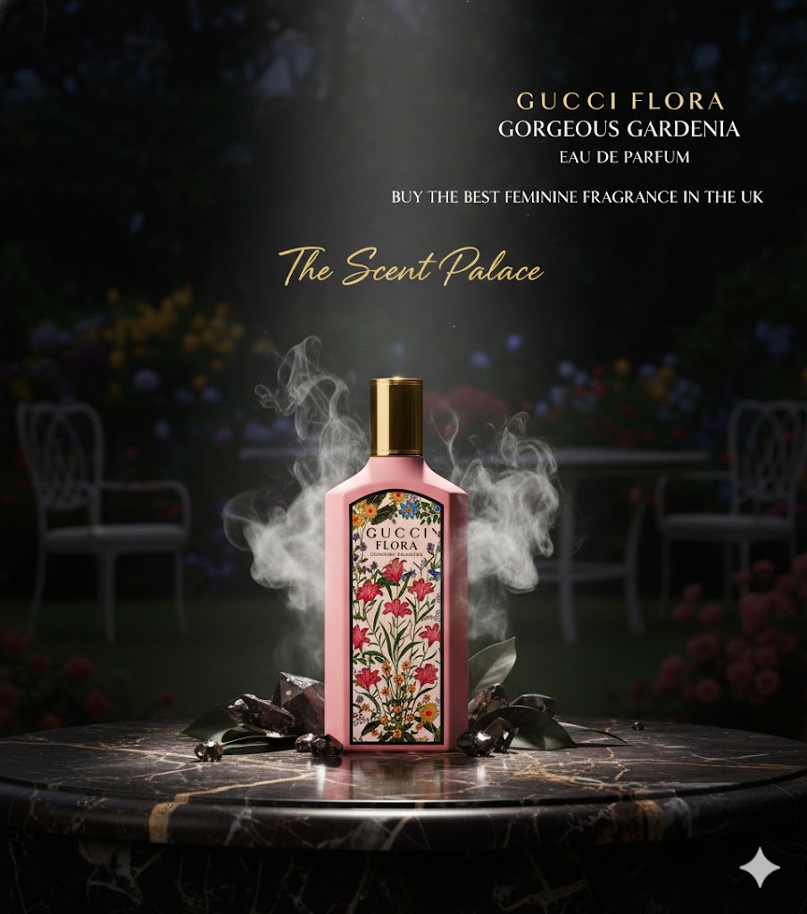 Gucci Flora Gorgeous Gardenia Eau de Parfum bottle