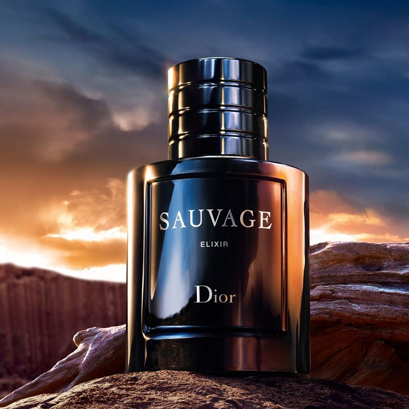 Dior Sauvage Elixir. Dior Sauvage Elixir bottle, luxury men's fragrance , Dior Sauvage for men